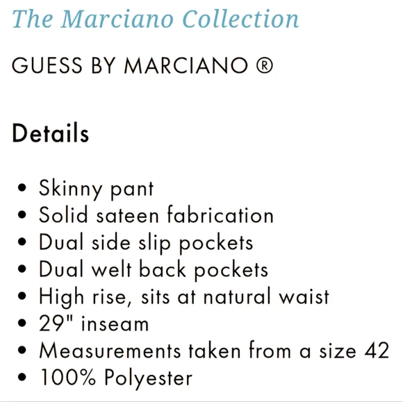 Marciano by Guess women Pink Corsage Pants